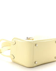 Taurillon Clemence Verso Mini Lindy 20 Jaune Milton Mushroom
