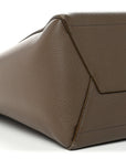 Soft Grained Calfskin Sangle Bucket Bag Taupe