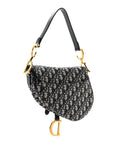 Oblique Saddle Bag Blue
