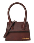 Smooth Calfskin Le Chiquito Moyen Dark Brown