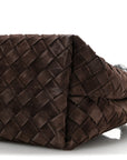 Suede Intrecciato Medium Andiamo Shoulder Bag Fondant
