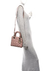 Lambskin Cannage Small My ABCD1OR Lady D1OR Fard