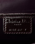 Patent Cannage Lady D1OR Chain Wallet Purple