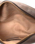 GG Supreme Monogram Web Mini Ophidia Shoulder Bag Brown