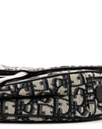 Oblique Saddle Bag Blue
