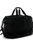 Nylon Signature Duffle Black