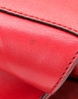 Vitello Elite Flamingo Regular 2Jours Tote Rosso Fiamma