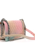 Caviar Quilted Medium Cuba Rainbow Boy Flap Multicolor