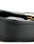 Nappa Matisse FF Embossed Nano Baguette Charm Black