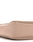 Pebbled Calfskin Small Soho Disco Bag Rose Beige