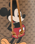 X DISNEY Mini Vintage GG Supreme Monogram Bucket Bag Beige Vintage Sun Oil