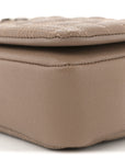 Lambskin Quilted Small Lola Bag Camel