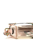 Vinyl Web Mini Ophidia Transparent Shoulder Bag Perfect Pink