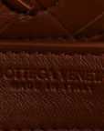 Nappa Intrecciato Small Andiamo Shoulder Bag Sapele