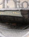 Oblique Slim Saddle Pouch Grey