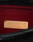 Lambskin Quilted Medium CHNL 19 Flap Black
