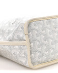 Goyardine Reversible Mini Anjou White
