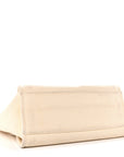 Canvas Pearl Medium Deauville Tote Ecru Beige