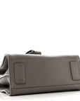 Grained Calfskin Nano Supple Sac De Jour Fog