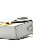 Box Calfskin 30 Montaigne Box Bag Gray