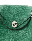 Taurillon Clemence Mini Lindy 20 Vert Vertigo