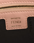Nappa FF 1974 Embossed Baguette Rosa Bourbon