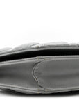 Lambskin Cannage Lady D1OR Convertible Clutch Grey