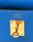 Evercolor Kelly Retourne 32 Bleu Zanzibar