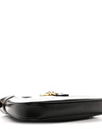 Boarded Dyana Lux Calfskin Small Jackie 1961 Hobo Black