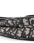 Oblique Saddle Bag Blue