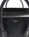 Smooth Calfskin Nano Luggage Black