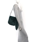 Shearling Small Knight Crossbody Bag Vine
