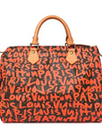 Monogram Graffiti Speedy 30 Orange