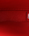 Lambskin Quilted Small Trendy CC Flap Dual Handle Bag Red