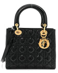 Patent Cannage Medium Lady D1OR Black