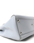 Vitello Morgan Shiny Nappa Medium Peekaboo Iconic Satchel Polvere Sunflower
