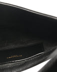 Patent Calfskin Le 5 A 7 Mini Hobo Black