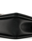 Caviar Quilted Medium Boy Flap Black