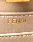 Shiny Nappa Petite Peekaboo I SEE U Satchel Tortora