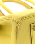 Epsom Birkin 35 Lime
