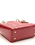 Patent Cannage Mini Lady D1OR Red