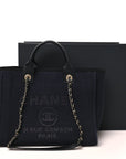 Mixed Fibers Small Deauville Tote Black