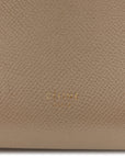 Grained Calfskin Nano Belt Bag Light Taupe