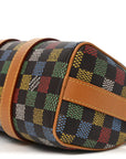 LV Vers Damier Ebene Keepall Bandouliere 25