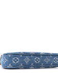 LV X TM Monogram Denim Cerises Pochette Accessories Blue