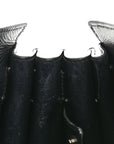Grained Calfskin Baby Sac De Jour Black