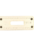 Taurillon Clemence Birkin 30 White