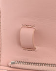 Smooth Calfskin Medium Classic Box Flap Bag Pink