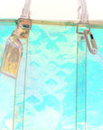 PVC Monogram Keepall Bandouliere 50 Iridescent Prism