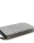 Ayers Intrecciato Ayers Zip Around Wallet Blue